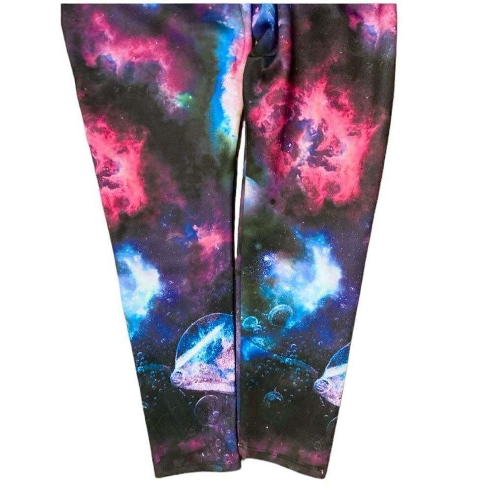 Torrid Celestial Galaxy Print Scuba Leggings Size 2 2XL - Picture 9 of 15